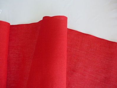 1m Leinenband Farb-Nr. 230 - weihnachtsrot
