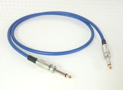 Mogami 2549 / HighEnd Klinkenkabel / asymmetrisch / 6,3 mm Jack male / blue
