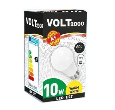 Volt LED-Gluehbirne 10W, E27, 806 Lumen