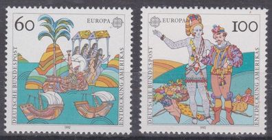 BRD 1992 postfrisch MiNr. 1608-1609 Sorbische Sagen