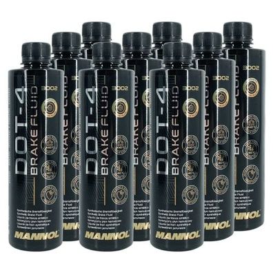 Mannol Brake Fluid DOT-4 9x450 ML