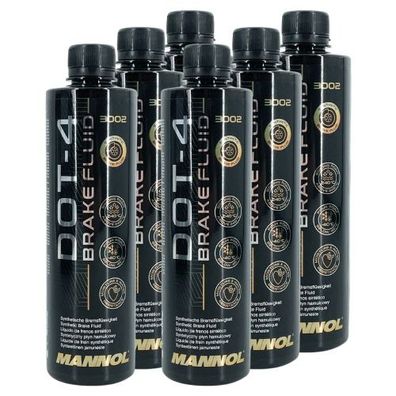 Mannol Brake Fluid DOT-4 6x450 ML