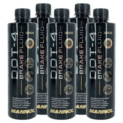 Mannol Brake Fluid DOT-4 5x450 ML