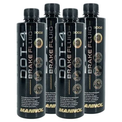 Mannol Brake Fluid DOT-4 4x450 ML