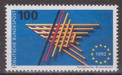BRD 1992 postfrisch Michel-Nr. 1644 Europäischer Binnenmarkt