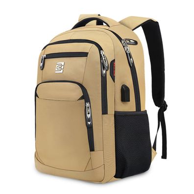 OKWISH Laptoprucksack Laptop Rucksack Laptop, Wasserbeständig Laptoptasche mit USB-An