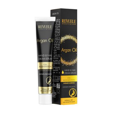 Revuele ARGAN OIL Hand und Nagelcreme Serum 50 ml