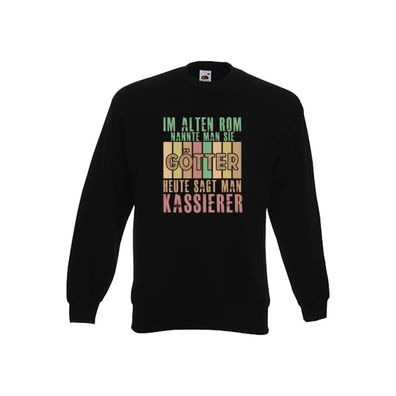 Im Alten Rom: Kassierer Sweatshirt Schwarz