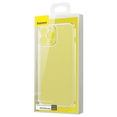 Baseus Transparentes Schutzcover fuer iPhone 13 Pro Max - Strapazierfaehige Huelle