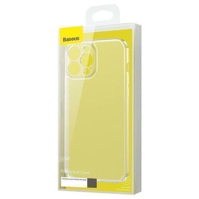Baseus Robuste Frostglas-Huelle fuer iPhone 13 Pro Max - Transparente Schutzhuelle