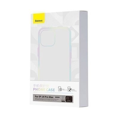 Baseus Klare Huelle fuer iPhone 14 Pro Max - Schlankes Schutzhuelle mit Panzerglas