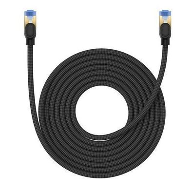 Baseus Leistungsstarkes RJ45 Cat.7 Netzwerkkabel, 10Gbps, 8m, Geflechtschutz, Sc