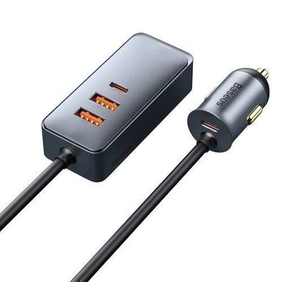 Baseus Share Together Autoladegeraet 2x USB / 2x USB Typ C 120W PPS Schnelllade P