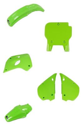 Verkleidungssatz Plastiksatz plastic kit passt an Kawasaki Kx 80 91-97 gr