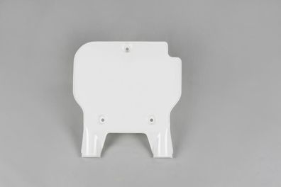 Startnummerntafel Verkleidung number plate passt an Kawasaki Kx 80 91-97 weiß