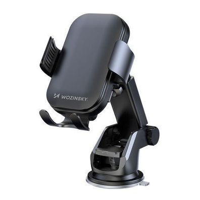 Wozinsky WUMID Telefonhalter mit 15W Induktionsladegeraet fuer Armaturenbrett - Sc