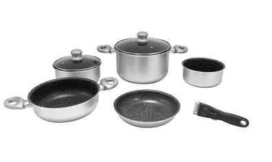 Gimex Topfset Alu Silver Line 8-tlg