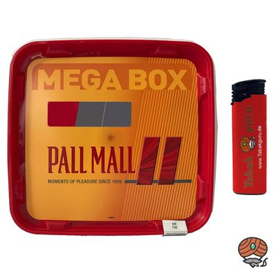 Pall Mall Allround Tabak Mega Box 125g Volumentabak + Feuerzeug