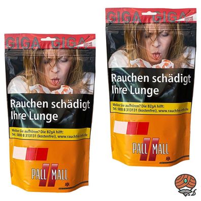 Pall Mall Allround Volumentabak Giga Beutel 2x 104g