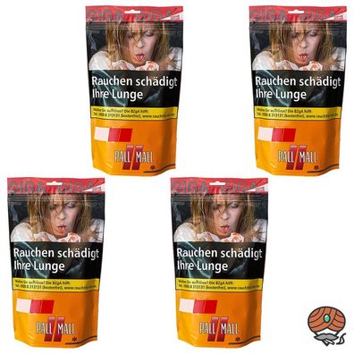 Pall Mall Allround Volumentabak / Tabak Giga Beutel 4x 104g