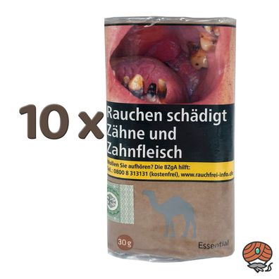 Camel Essential Drehtabak 10x 30g Pouch Zigarettentabak