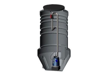Grundfos Abwasserpumpstation PS.R.08.25.D. GC. PE40.S. CC 96641833