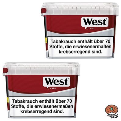 West Red Volumentabak / Zigarettentabak Mega Box 2x 115g