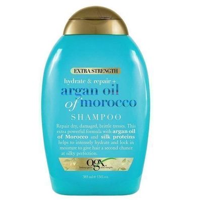 OGX Arganoel Intensivpflege Shampoo, 385 ml - Mit Extra-Feuchtigkeitsformel fuer s