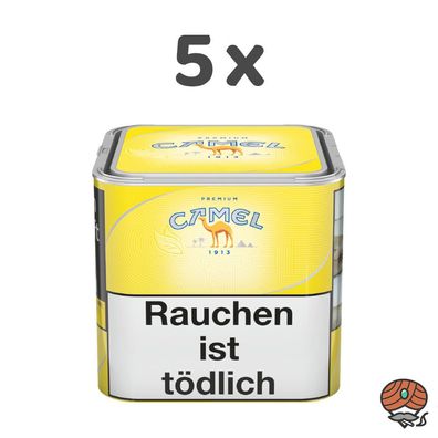 Camel Yellow Feinschnitttabak Dose 5x 56g