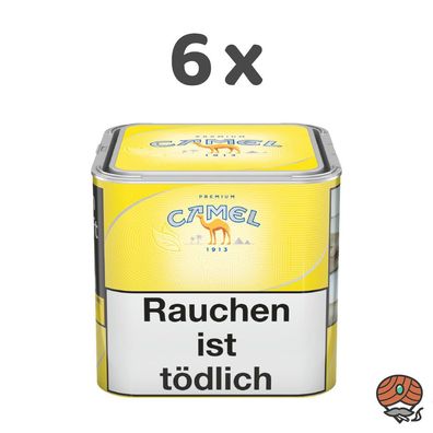 Camel Yellow Feinschnitttabak Dose 6x 56g