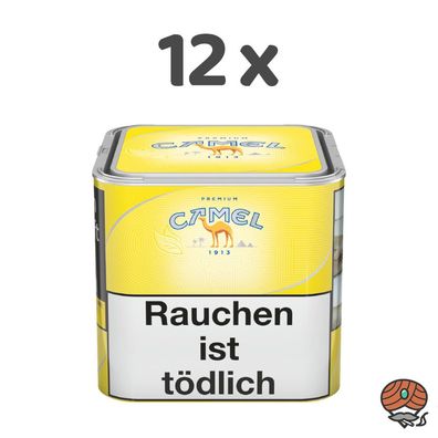 Camel Yellow Feinschnitttabak Dose 12x 56g