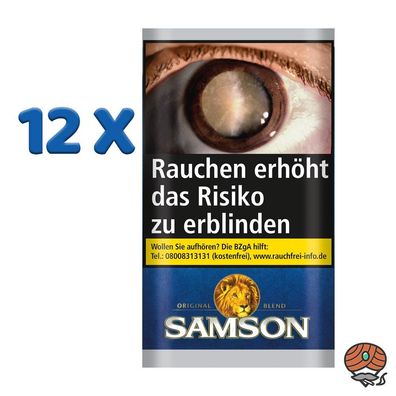 Samson Original Blend Drehtabak 12x 30g Pouch