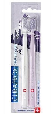 Curaprox CS 5460 Winter Zahnbuerste, 2er-Set
