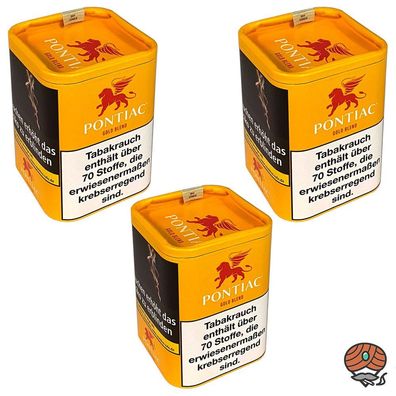 Pontiac Gold Blend Tabak Dose 3x 120g