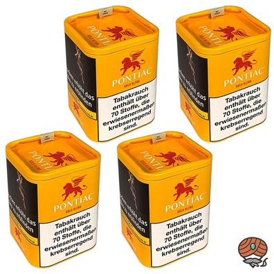 Pontiac Gold Blend Tabak Dose 4x 120g