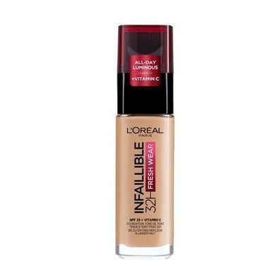 L'Oreal Paris Infaillible 32H Fresh Wear Foundation 140 Golden Beige, 30 ml