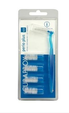 Curaprox CPS 410 Interdentalbuersten - 5er Pack fuer effektive Zahnzwischenraumrei