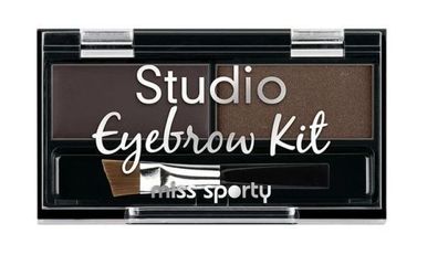 Miss Sporty Studio Augenbrauenpalette Mittleres Braun 1.1g