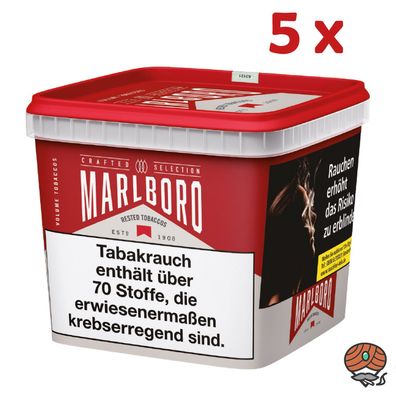 Marlboro Crafted Selection Volumentabak/Stopftabak Mega Box 5x 230g