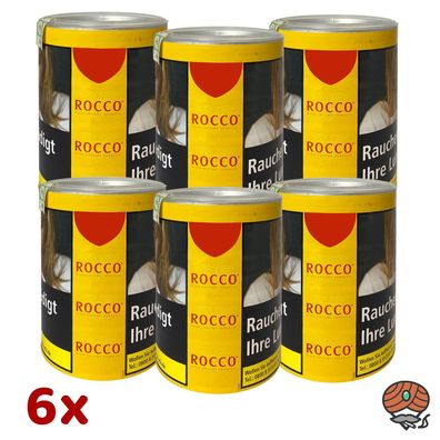 ROCCO Tabak / Volumentabak Gelb Dose 6x 65g