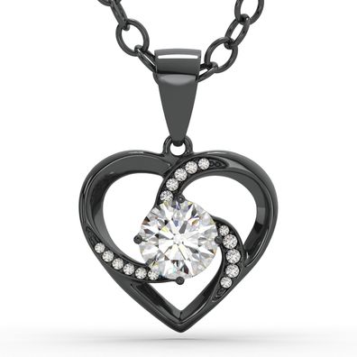 Serasar 18 Karat vergoldete 925 Sterling Silber Halskette "Emotion" mit Geschenkbox