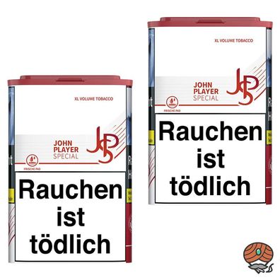 JPS John Player Special Red/Rot XL Dose 2x 56g, Volumentabak