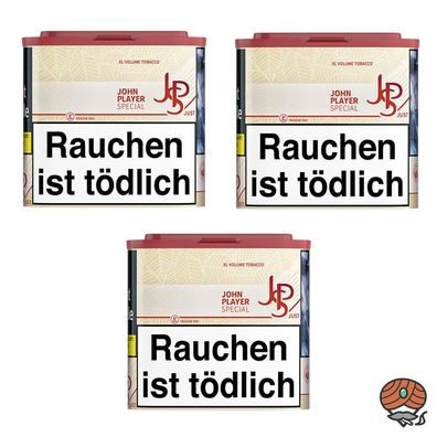 JPS John Player Special Just Red XL Volumentabak - Tabak Dose 3x 36g
