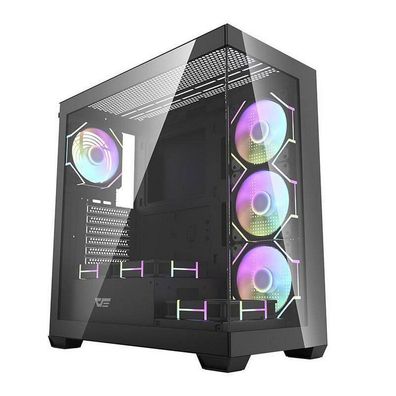 Darkflash - DS900 Black + fans - Computergehäuse