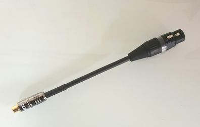 Mogami 2549 / HighEnd Adapter / asymmetrisch / XLR female auf RCA female / black