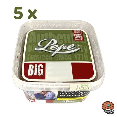 Pepe Rich Green Volumentabak BIG BOX 5x 170g