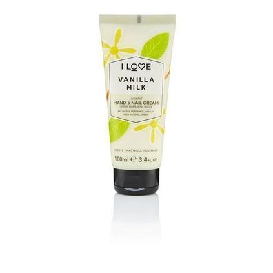 Vanille Milch Hand- und Nagelcreme, Feuchtigkeitsspendend, 100ml