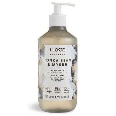 I Love Naturals Handwaeschegel Tonkabohne & Myrrhe, 500ml