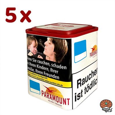 Paramount Volumentabak / Stopftabak Dose 5x 38g