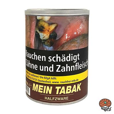 MEIN TABAK Halfzware Zigarettentabak / Drehtabak / Stopftabak 180g Dose
